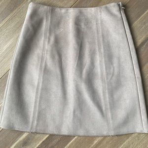 Babaton Hopper Skirt faux suede 0